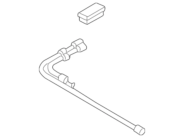 Release Cable - Mazda (T001-56-72XC) - view 2