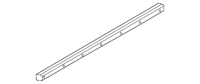 Belt Weather-Strip - Passenger Side (RH) - Mazda (T001-72-821)