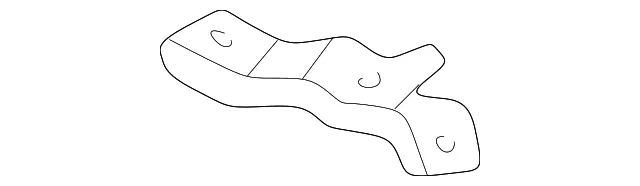 Air Pipe Clip - Passenger Side (RH) - Mazda (T006-41-671A)