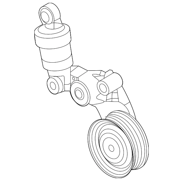 Accessory Drive Belt Tensioner Assembly - Mazda (T301-15-980B)