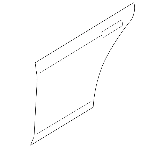 Outer Panel - Passenger Side (RH) - Mazda (TD11-72-031)