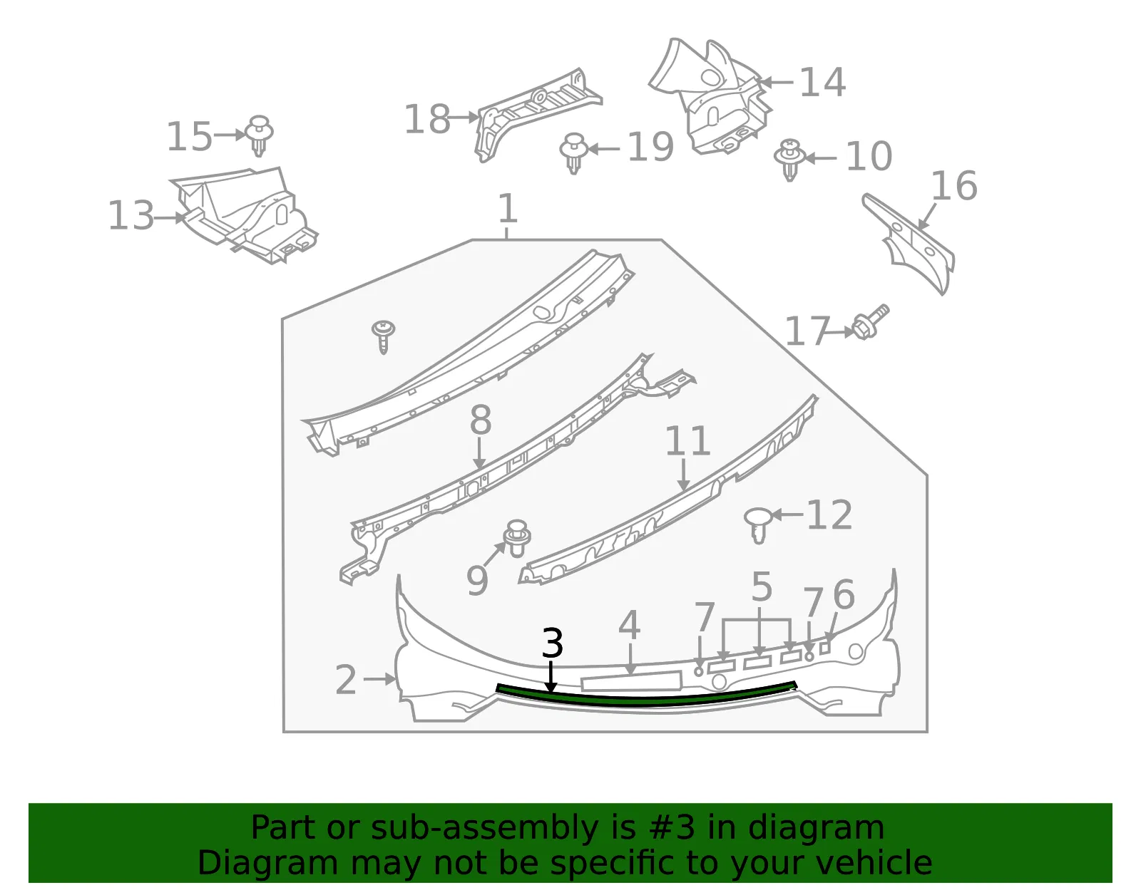 Gasket - Mazda (td1250795) - view 2