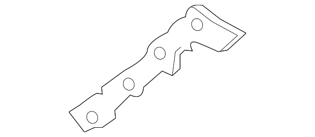 Side Retainer - Driver's Side (LH) - Mazda (TK48-50-2J1B) - view 2