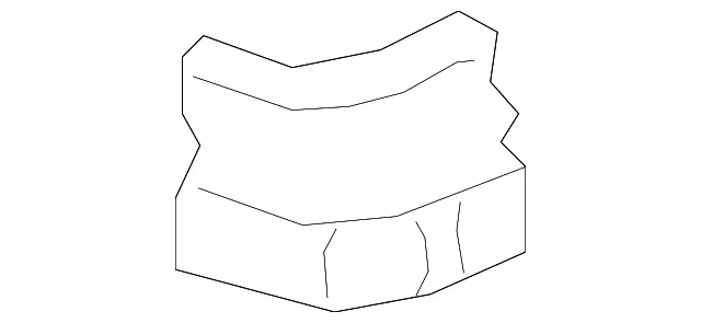 Reinforcement - Passenger Side (RH) - Mazda (TK48-56-592)
