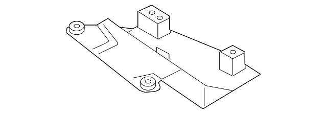 Protector - Passenger Side (RH) - Mazda (TK49-28-506B)
