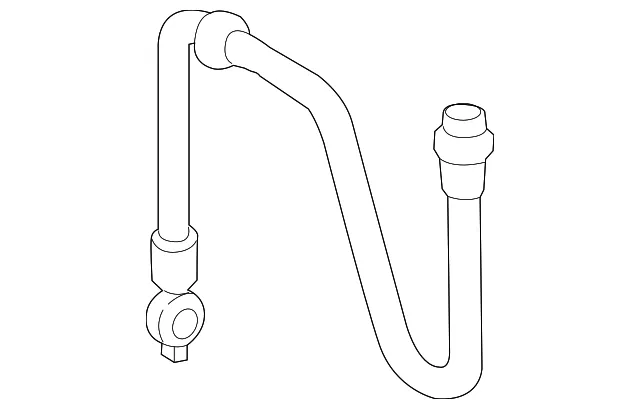 Flex Hose - Passenger Side (RH) - Mazda (TK78-43-980)