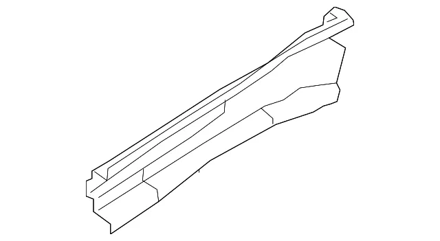 Inner Rail - Passenger Side (RH) - Mazda (TKY8-53-310)