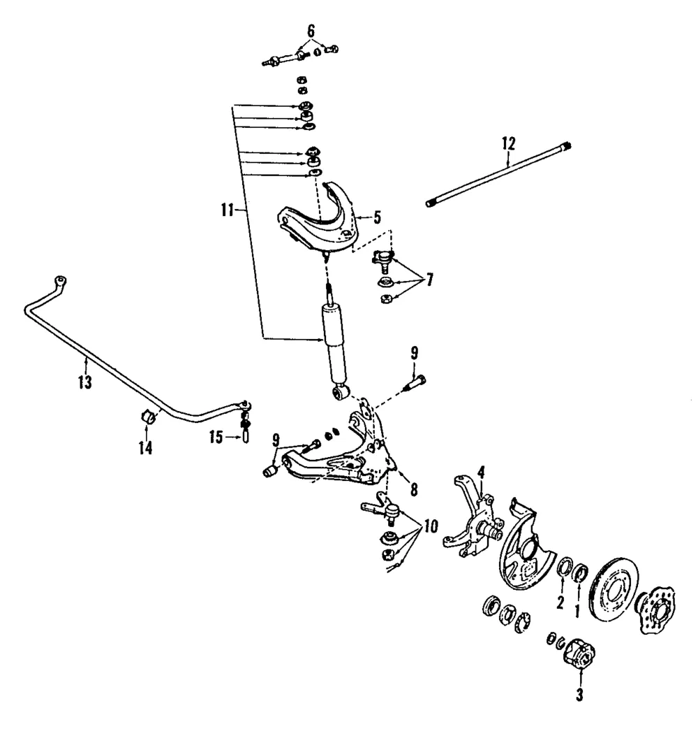 Taper Bearing - MAZDA (S23133047MV)