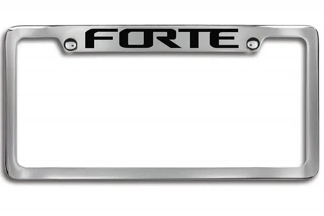 License Plate Frame, Forte Upper Logo - Kia (UR013-AY002TD)