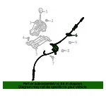 Cable - Mazda (VC67-46-500A) - view 4