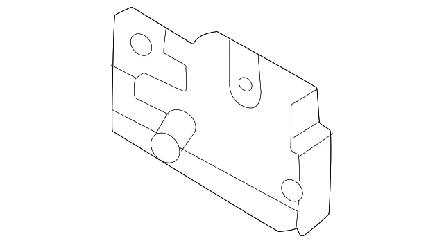 Frame Rail End Bracket - Mazda (VC67-54-89X)