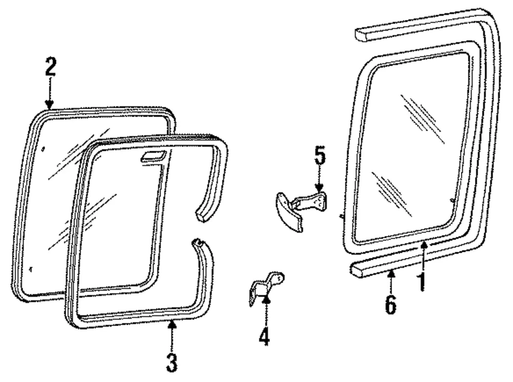 Mlding Rt Stud Mou - Passenger Side (RH) - Mazda (ZZM1-50-810)