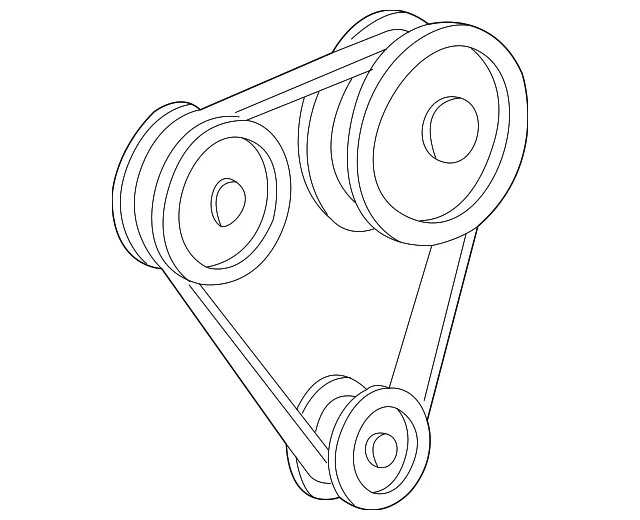 Belt V - MAZDA (GY0115908A)