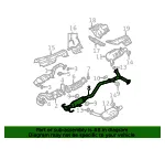 Intermediate Pipe - Mazda (aj2140300k) - view 4