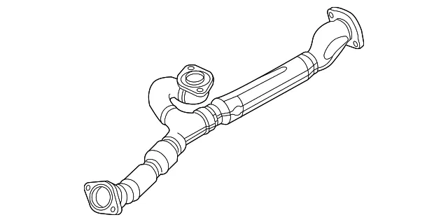 Front Pipe - Mazda (aj4840500d)
