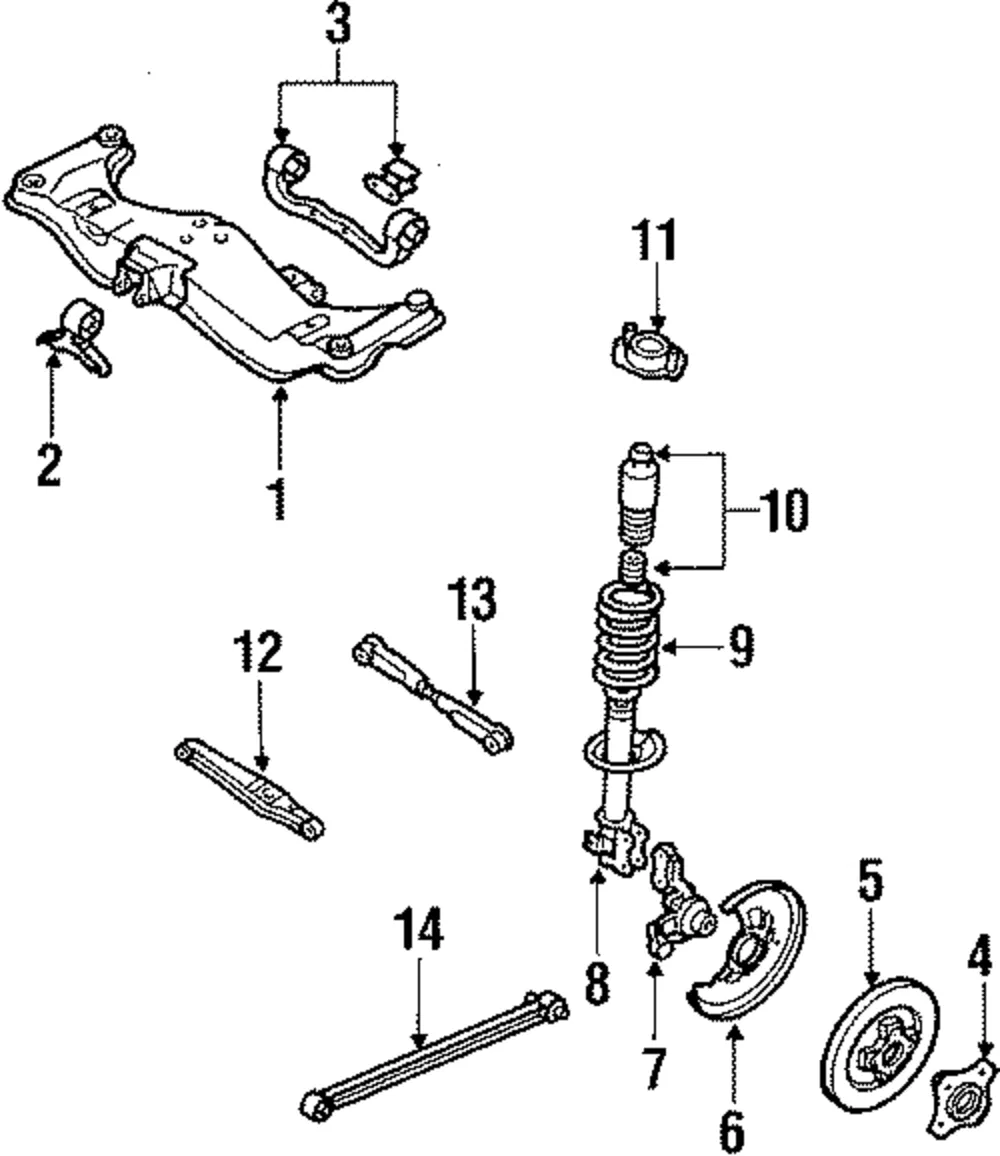 Backing Plate - Mazda (b21226261b)