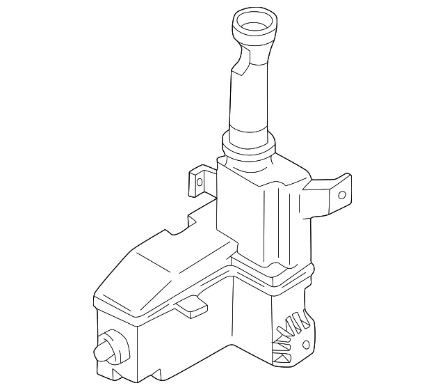 Washer Fluid Reservoir - Mazda (b25d67481)
