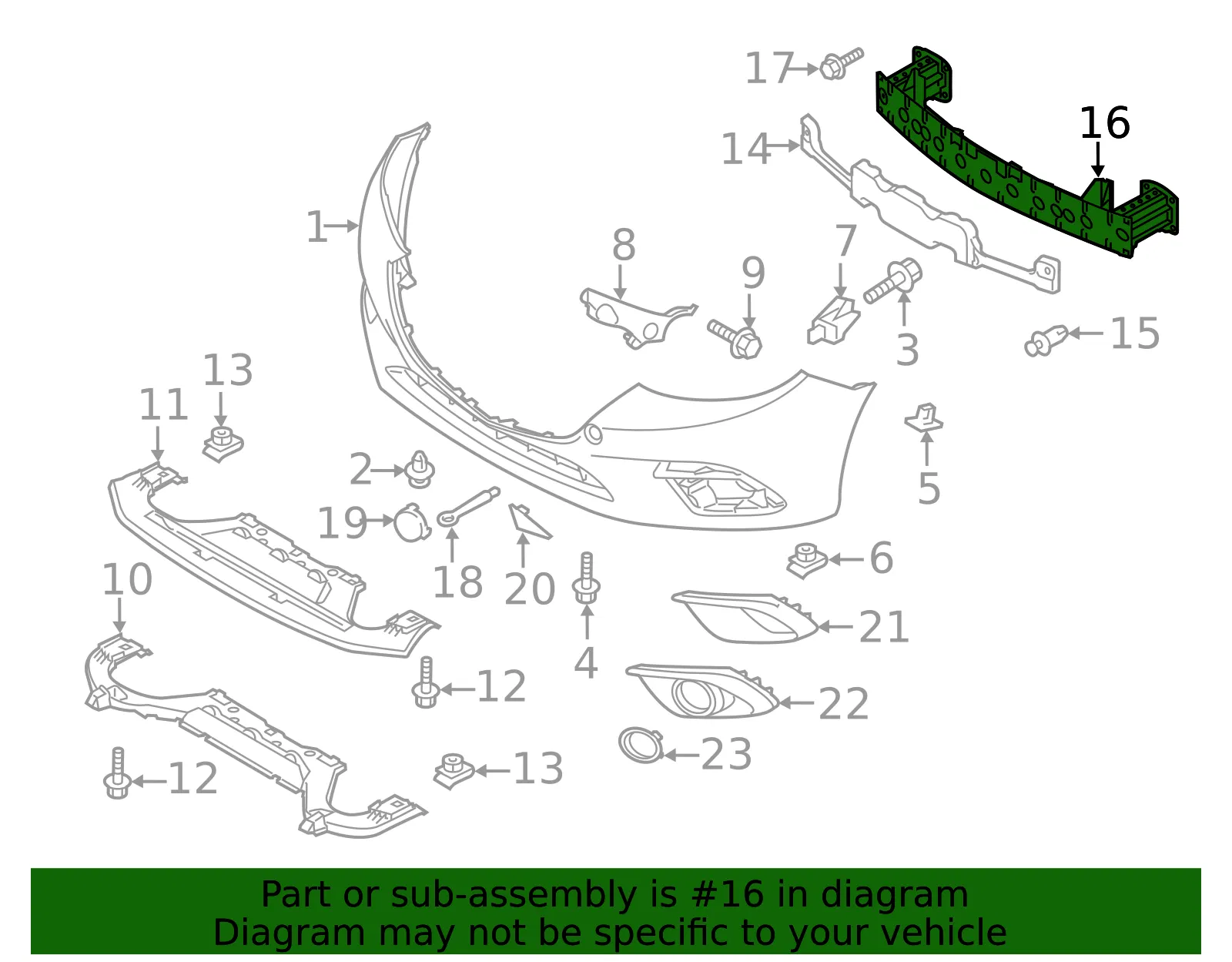 Impact Bar - Mazda (b45a50070a) - view 2