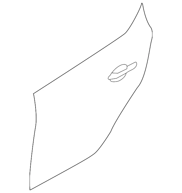 Outer Panel - Passenger Side (RH) - Mazda (BDMT-72-031A)