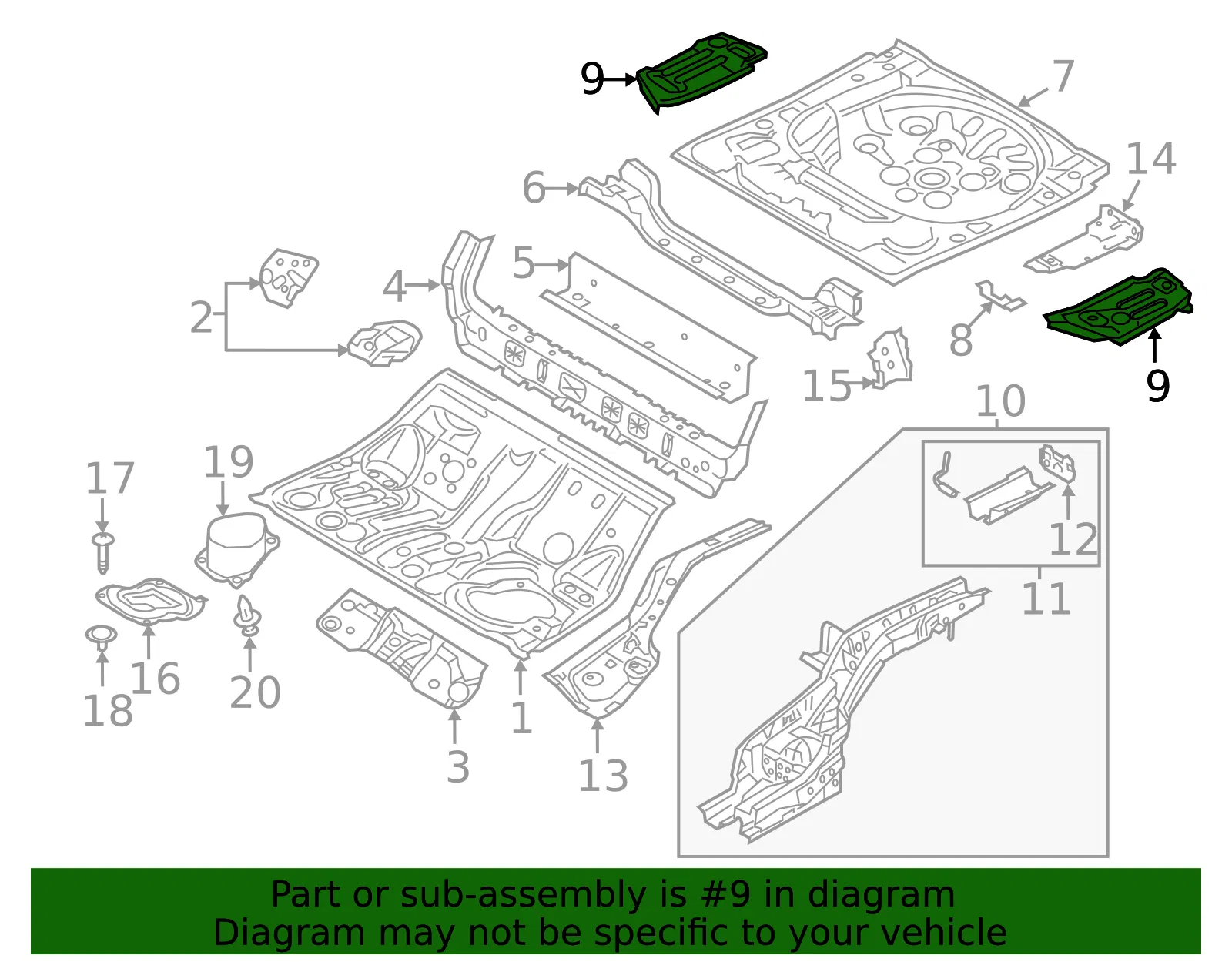 Floor Extension - Mazda (b45c54731) - view 2