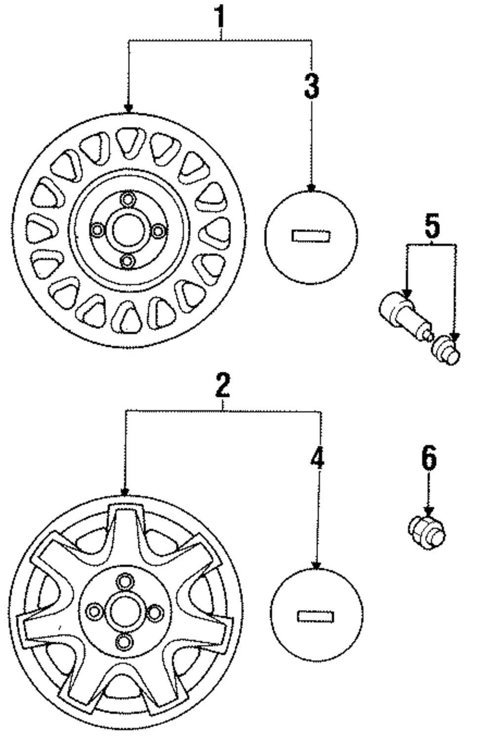 Center Cap - Mazda (b59937192c)