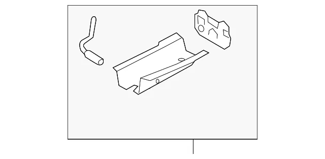 Frame Rail End - Mazda (b4yc5381x)