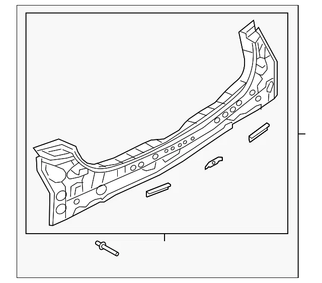 Rear Panel Assembly - Mazda (b4yc7075zb)