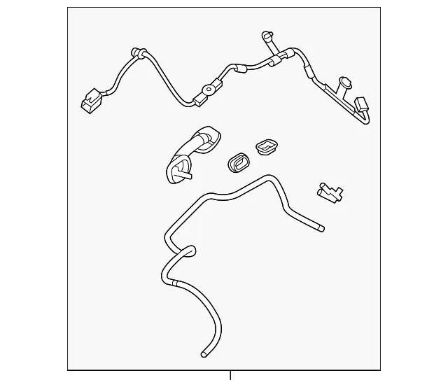 Antenna Cable - Mazda (bjt766f50)