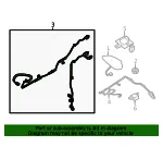 Antenna Cable - Mazda (bane66f30) - view 4
