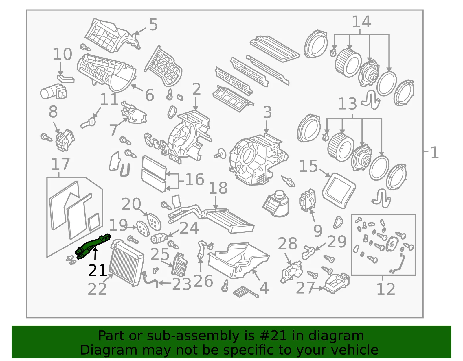 A/C Pipe - Mazda (bar861j15) - view 2