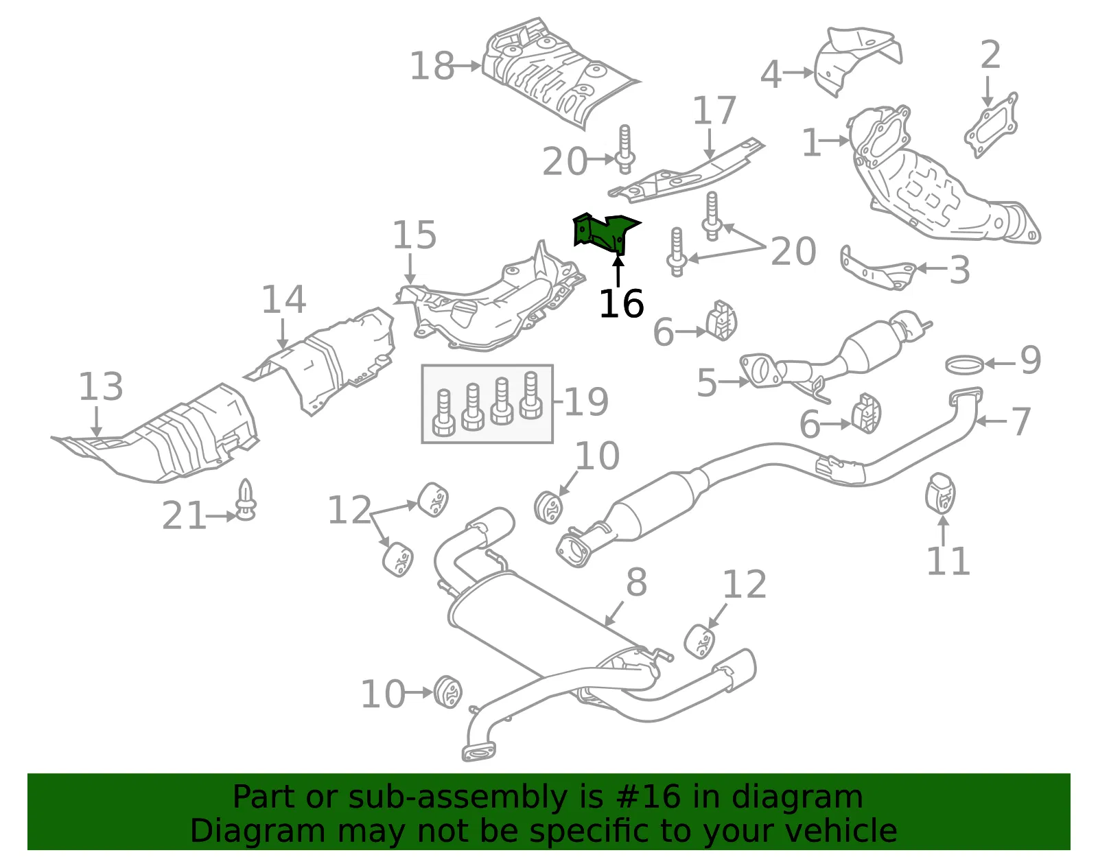 Insulator - Mazda (bbm456453a) - view 2