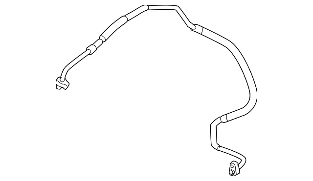A/C Refrigerant Discharge Hose - Mazda (bbm461461c)