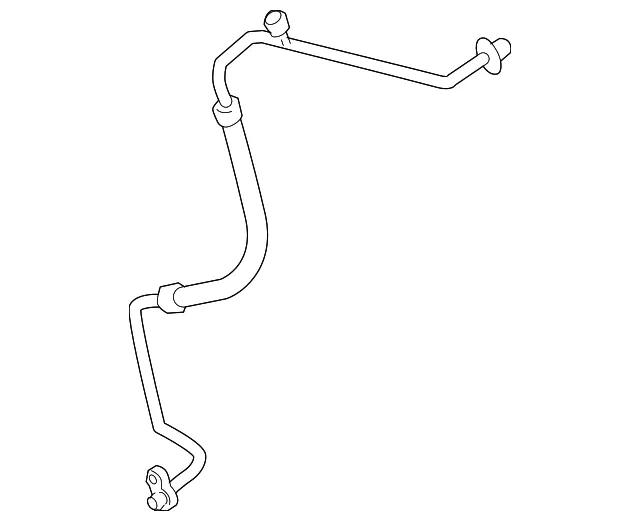 A/C Refrigerant Suction Hose - Mazda (bbm461462e)