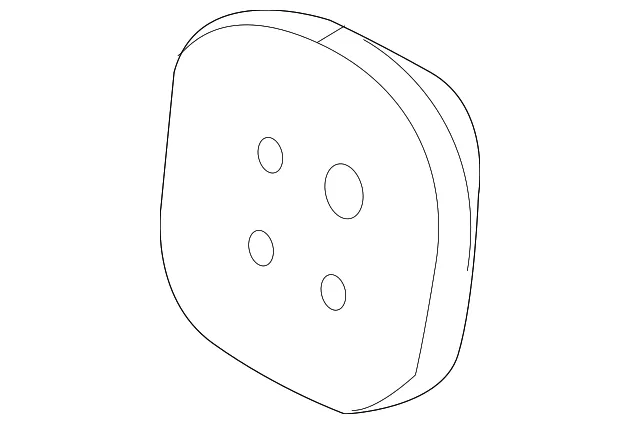 A/C Refrigerant Line Grommet - Mazda (bbm461j06)