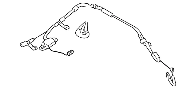Antenna Cable - Mazda (bbm4669n0d)