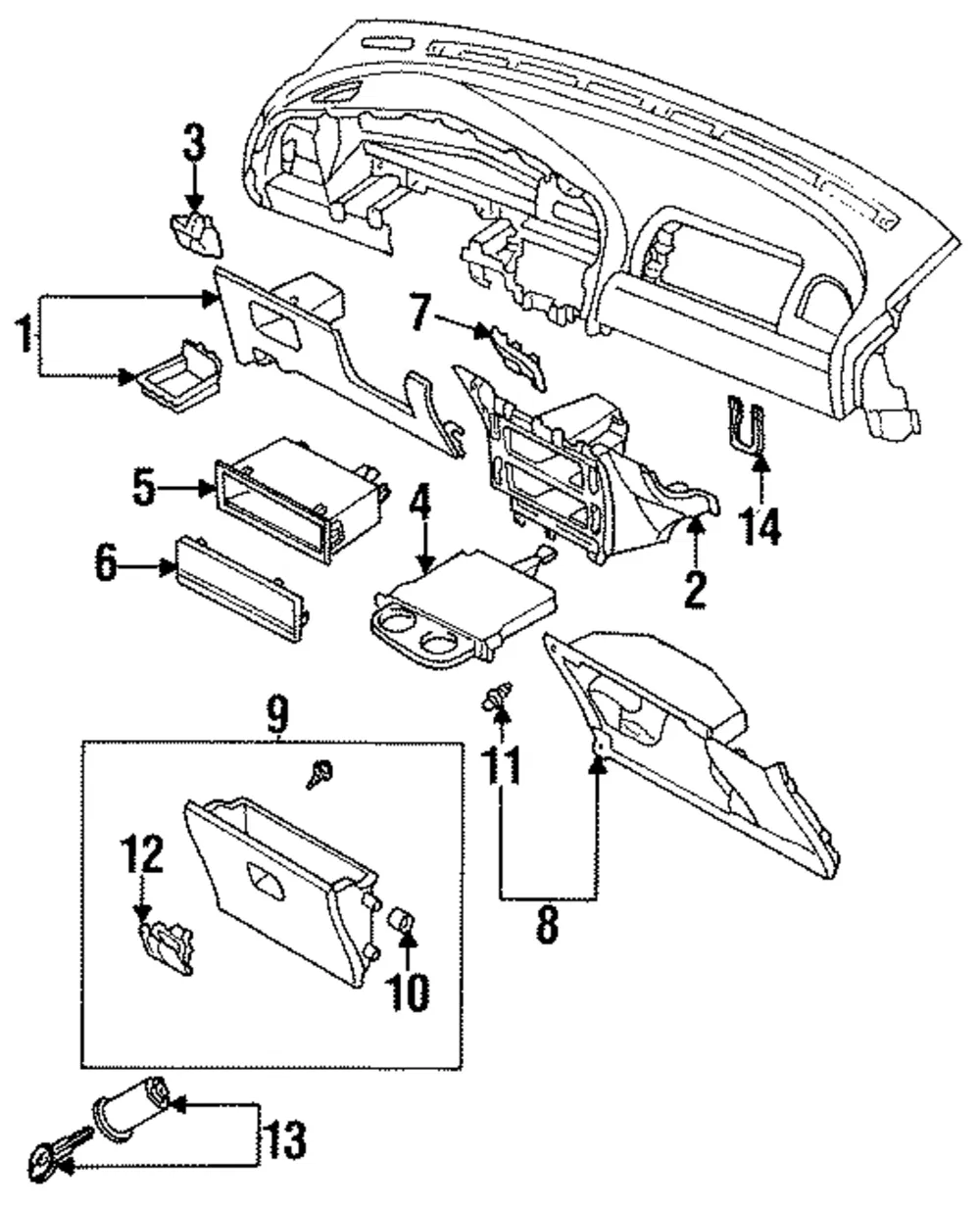Center Panel - Mazda (bc1d64270a90)