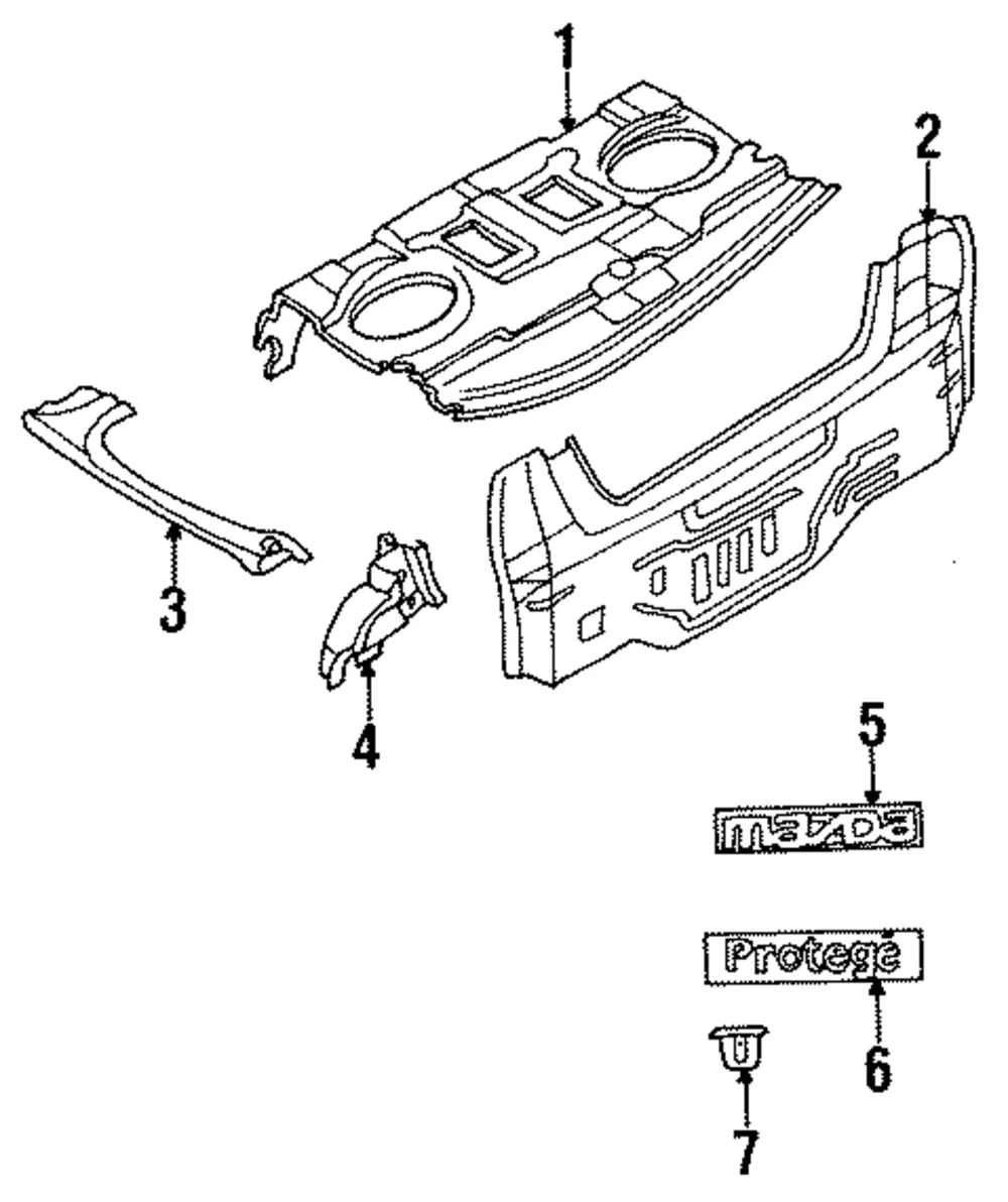 Corner Panel - Mazda (bc1d71481)