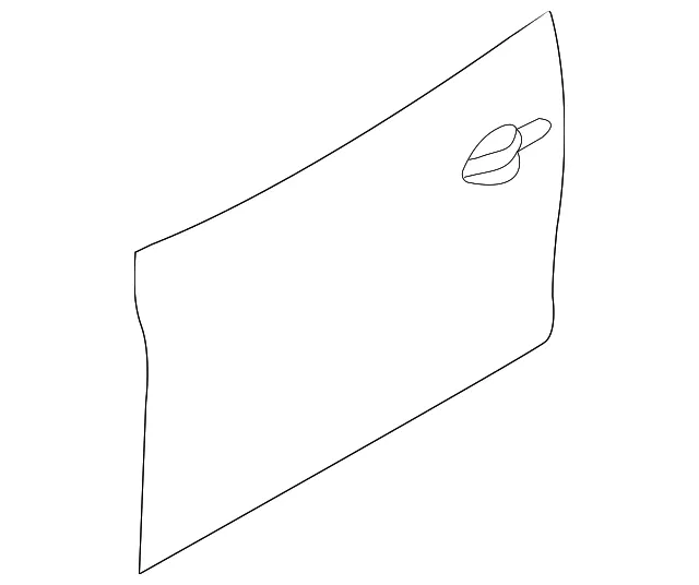 Outer Panel - Passenger Side (RH) - Mazda (BDMT-58-031B)
