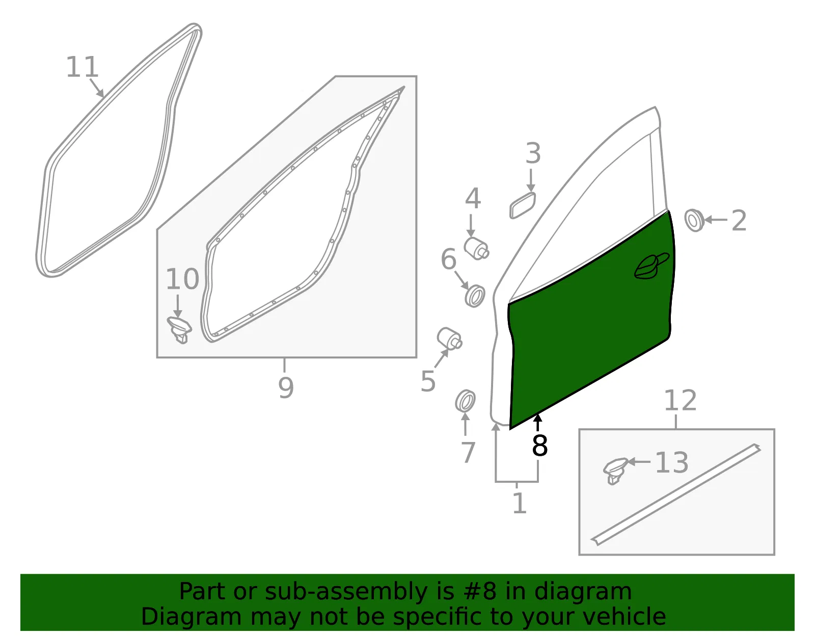Outer Panel - Mazda (bcjh58031c) - view 2