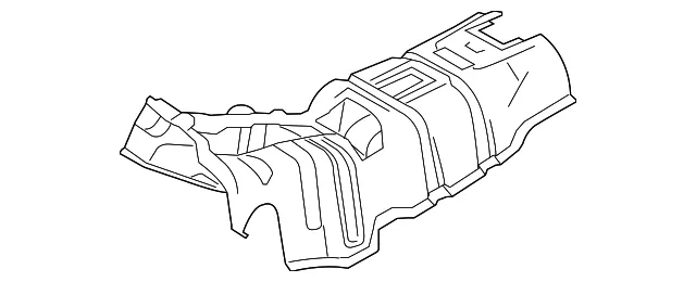 Center Shield - Mazda (bcka5645xd)
