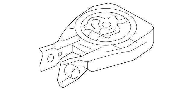 Rear Mount - Mazda (bcka39040b)
