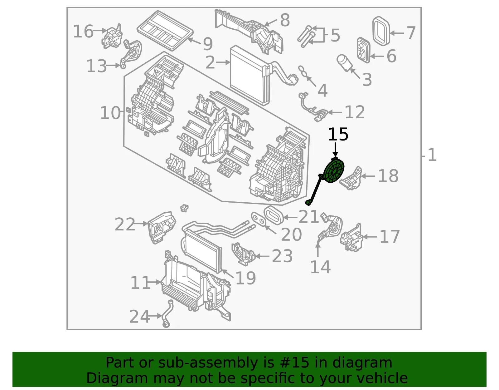 Link Assembly - Mazda (bdgf61a30) - view 2