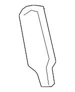 Glove Box Support - Mazda (bdgf6408x) - view 3