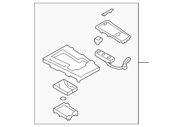 Center Panel - Mazda (bdgg64340d)