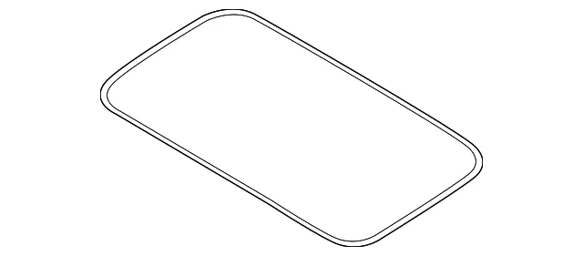 Sunroof Seal - Mazda (bdtt69825)