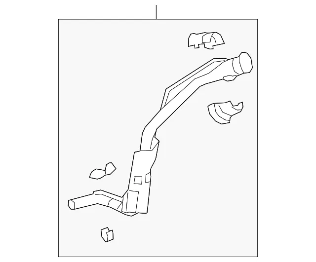 Filler Pipe - Mazda (bekg42280d)