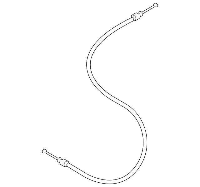 Release Cable - Mazda (bhn956880a)