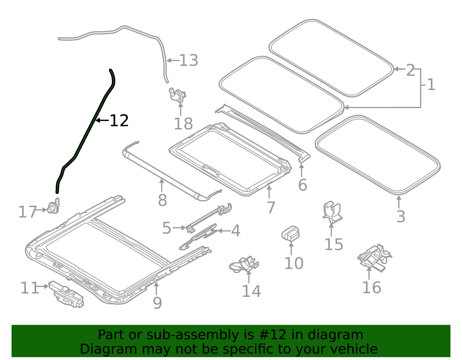 Drain Hose - Mazda (bhp269921) - view 2
