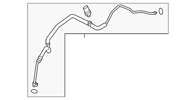 A/C Refrigerant Liquid Hose - Mazda (ghp96146x)