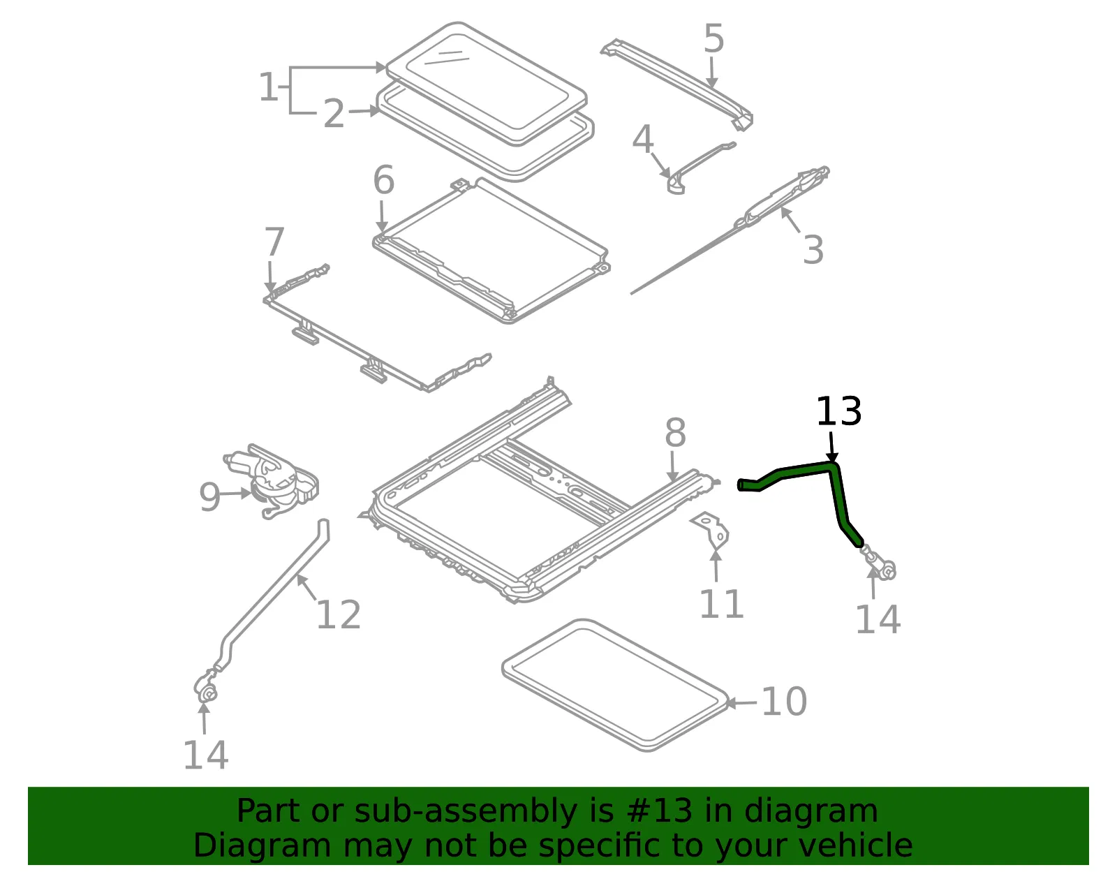 Drain Hose - Mazda (bn9h69922) - view 2